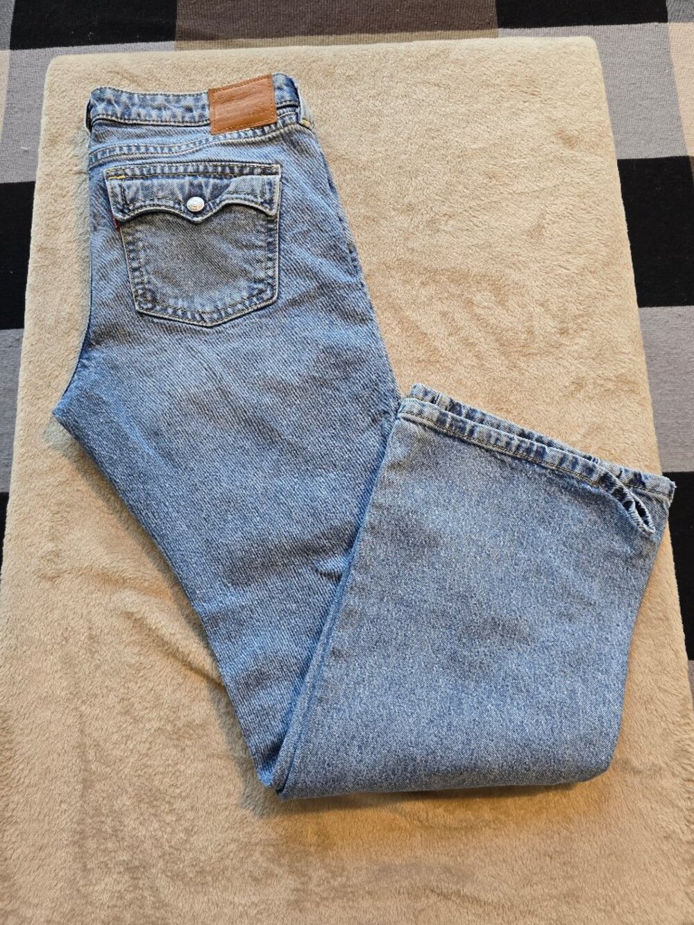 Levi's Premium Noughties Bootcut Jeans Light Wash Men's 33x32 (Excellent Conditi